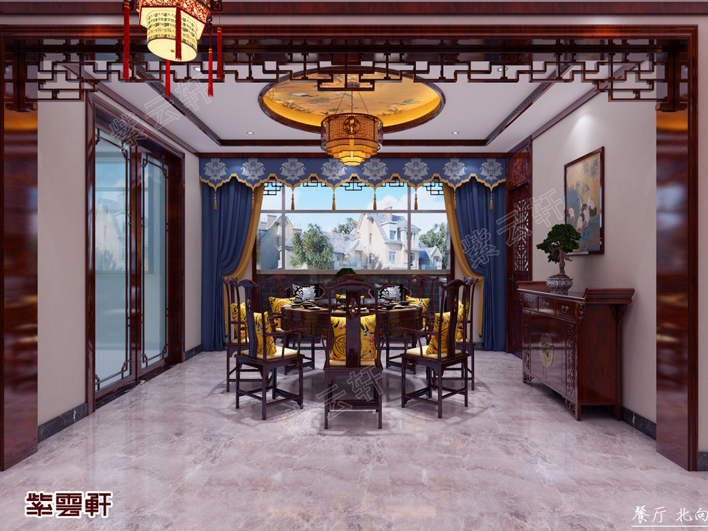 <a href=http://www.evcarfamily.com/ target=_blank class=infotextkey>中式風格</a>餐廳裝修