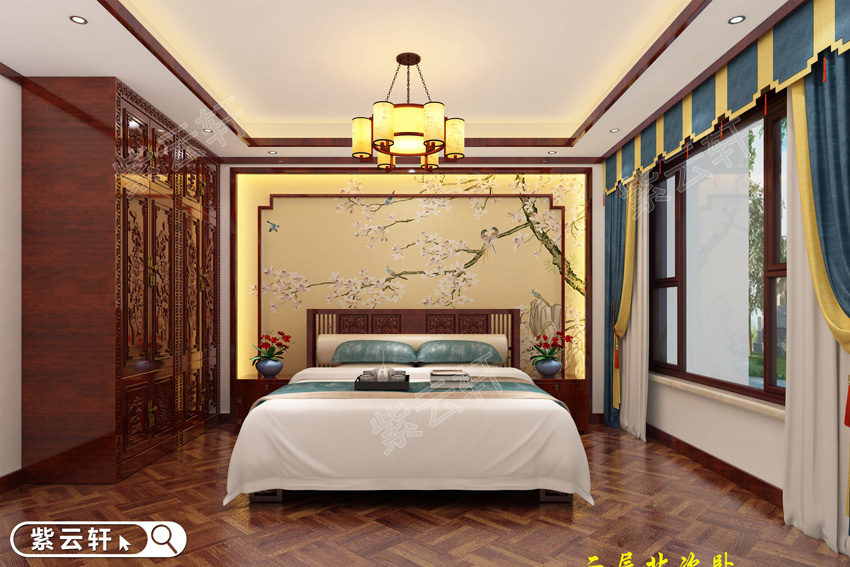 <a href=http://www.evcarfamily.com/woshizx/ target=_blank class=infotextkey>中式臥室裝修</a>效果圖