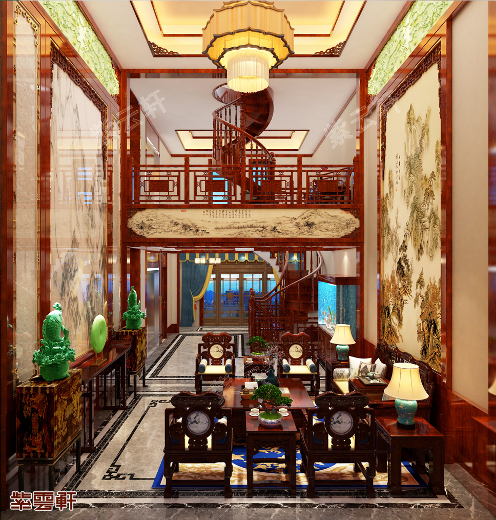 <a href=http://www.evcarfamily.com/ target=_blank class=infotextkey>中式風(fēng)格</a>客廳裝修