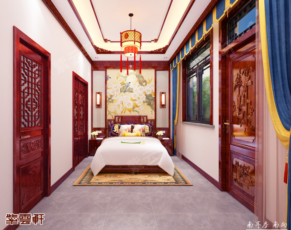 裝修臥室<a href=http://www.evcarfamily.com/ target=_blank class=infotextkey>中式風(fēng)格</a>