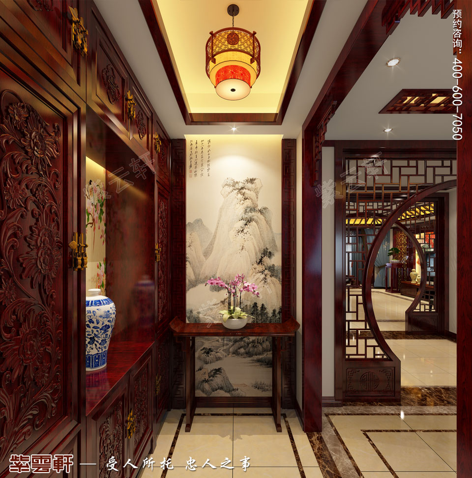 古典公寓裝飾玄關